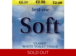 Best One Soft Clasic Toilet Tissue 9 pack 2ply