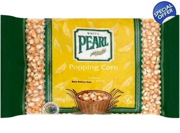 White Pearl Popcorn 500g