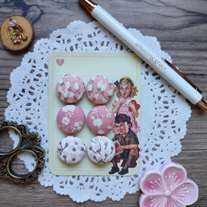 Fabric Buttons Set 3