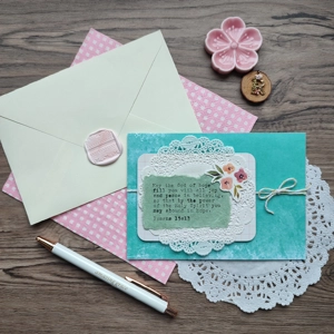 Scripture Greeting Card (Romans 15:13) Set 1
