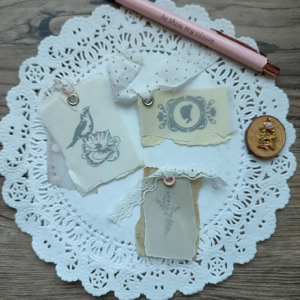 Vintage Gift Tags for Junk Journaling Set 3