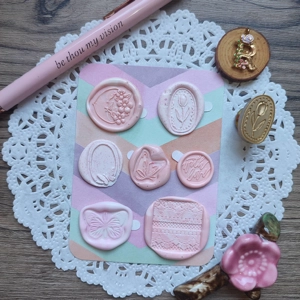 Pre-made Wax Seals Pastel Collection Set 1