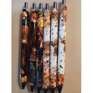 Highland Cow Custom Made Pen