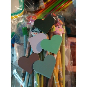 Heart Shaped Magnetic Bookmark