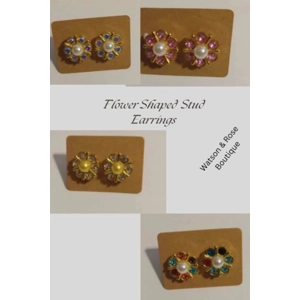 Flower Shaped Earrings