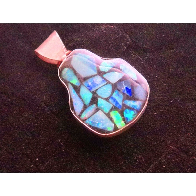 Opal pear mosaic Opal pear mosaic
