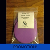 Wet & dry metal oxide sandpaper 2000 g..