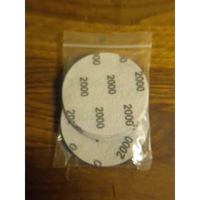 Wet & dry metal oxide sandpaper 2000 grit x10 Wet & dry metal oxide sandpaper 2000 grit x10