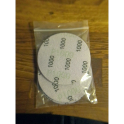 Wet & dry metal oxide sandpaper 1000 grit x 10