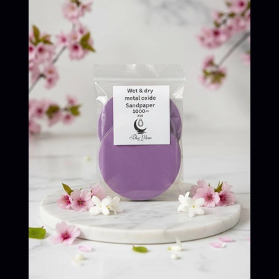 Wet & dry metal oxide sandpaper 1000 grit x 10 Wet & dry metal oxide sandpaper 1000 grit x 10
