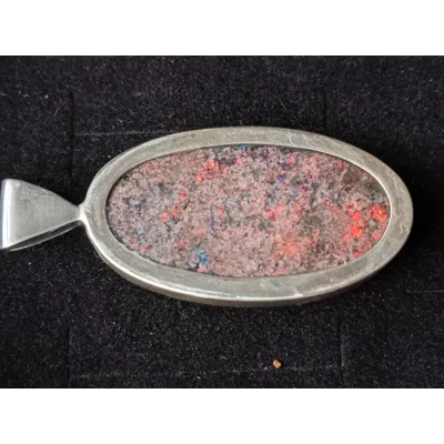 Andamooka pendant Andamooka pendant
