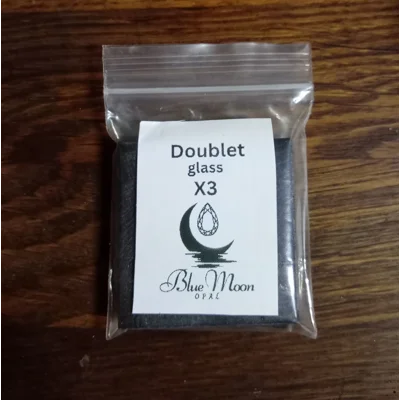 Doublet glass x3 Doublet glass x3