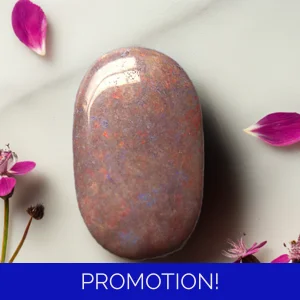 4ct Andamooka matrix opal