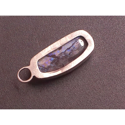 Andamooka crystal opal pendant