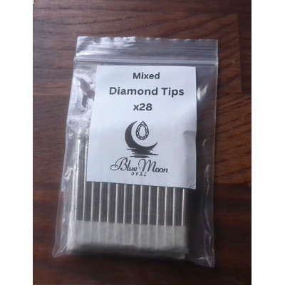 Mixed diamond tips x28 Mixed diamond tips x28