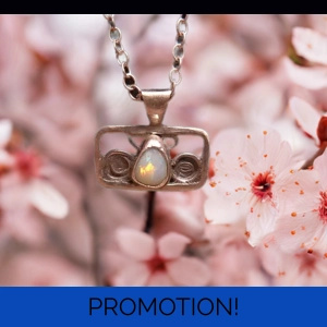 Coober Pedy opal pendant