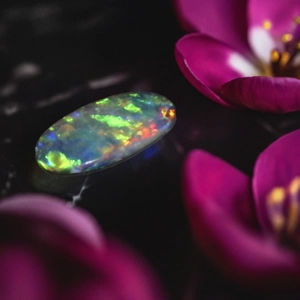 crystal opal doublet