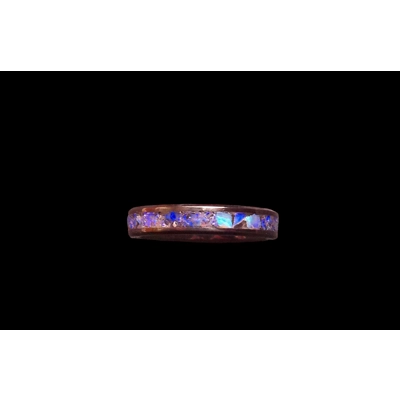 Blue crystal opal ring Blue crystal opal ring