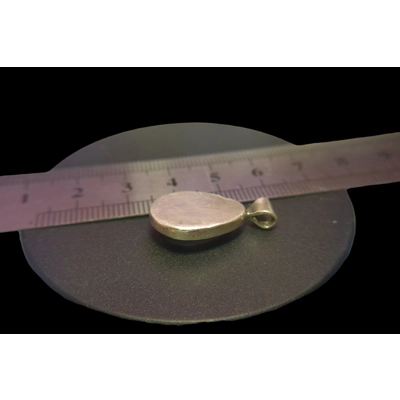 Andamooka fairy matrix opal pendant