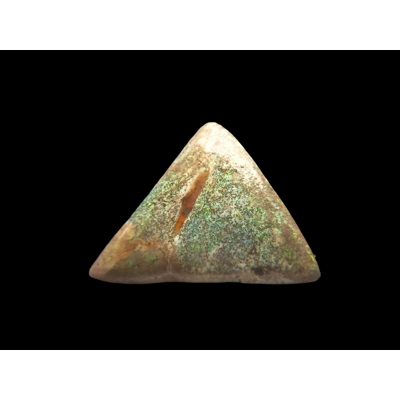 Green andamooka opal necklace