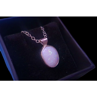 Coober Pedy opal pendant
