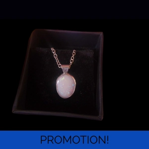 Coober Pedy opal pendant