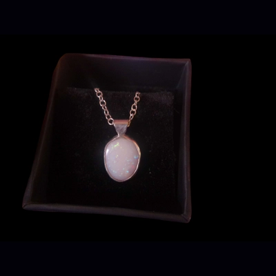 Coober Pedy opal pendant