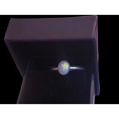 Coober Pedy opal ring Coober Pedy opal ring
