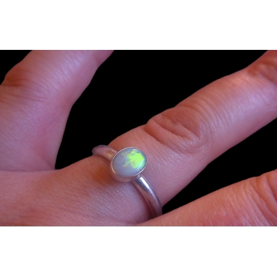 Coober Pedy opal ring Coober Pedy opal ring