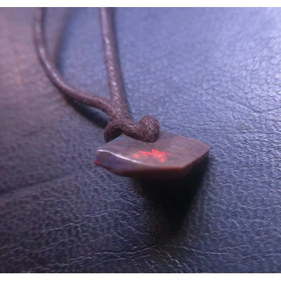 Andamooka freeform pendant