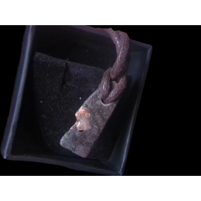 Andamooka freeform pendant