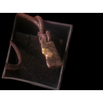 Andamooka freeform pendant