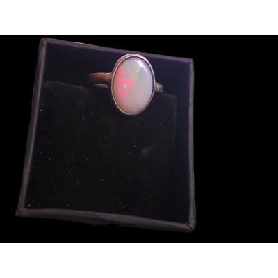 Coober Pedy opal ring Coober Pedy opal ring