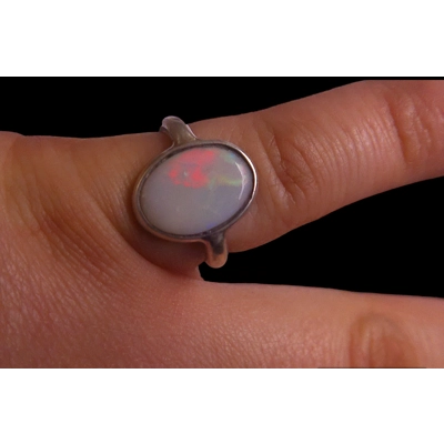 Coober Pedy opal ring Coober Pedy opal ring