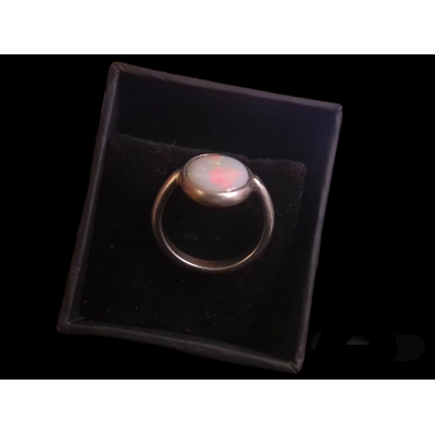 Coober Pedy opal ring Coober Pedy opal ring