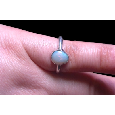 Coober Pedy opal ring Coober Pedy opal ring