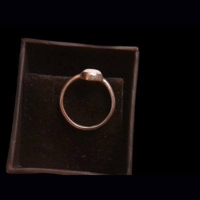 Coober Pedy opal ring