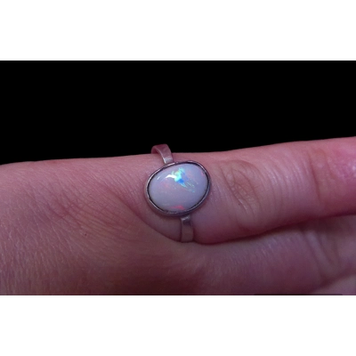 Coober Pedy opal ring Coober Pedy opal ring