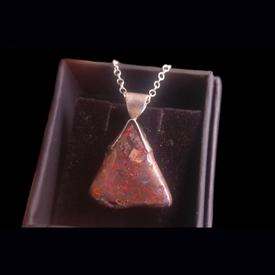 Andamooka pendant