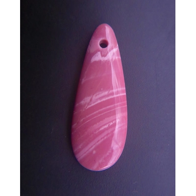 Pink opal loose teardrop gem