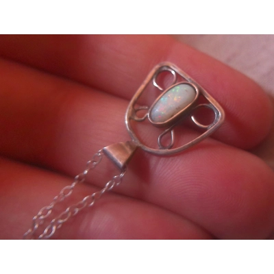 Coober Pedy opal pendant Coober Pedy opal pendant