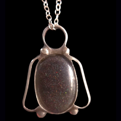 19ct Queensland fairy opal pendant 19ct Queensland fairy opal pendant