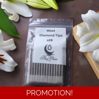 Mixed diamond tips x28