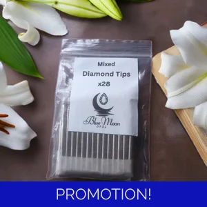 Mixed diamond tips x28