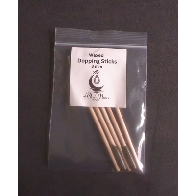 Waxed dopping sticks 3mm x5