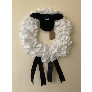 Sheep Rag Wreath Kits