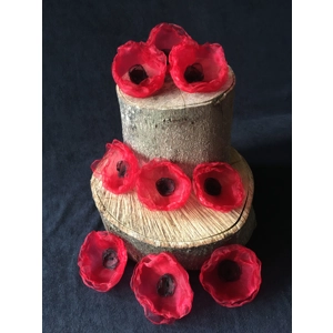 Poppy Brooches