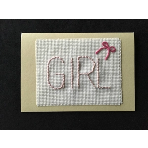 GIRL Hand Embroidered