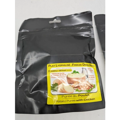 MX3 Potato Puree with Chicken MRE Freeze Dry