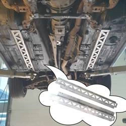 Frame rails for Mazda mx5 miata na nb